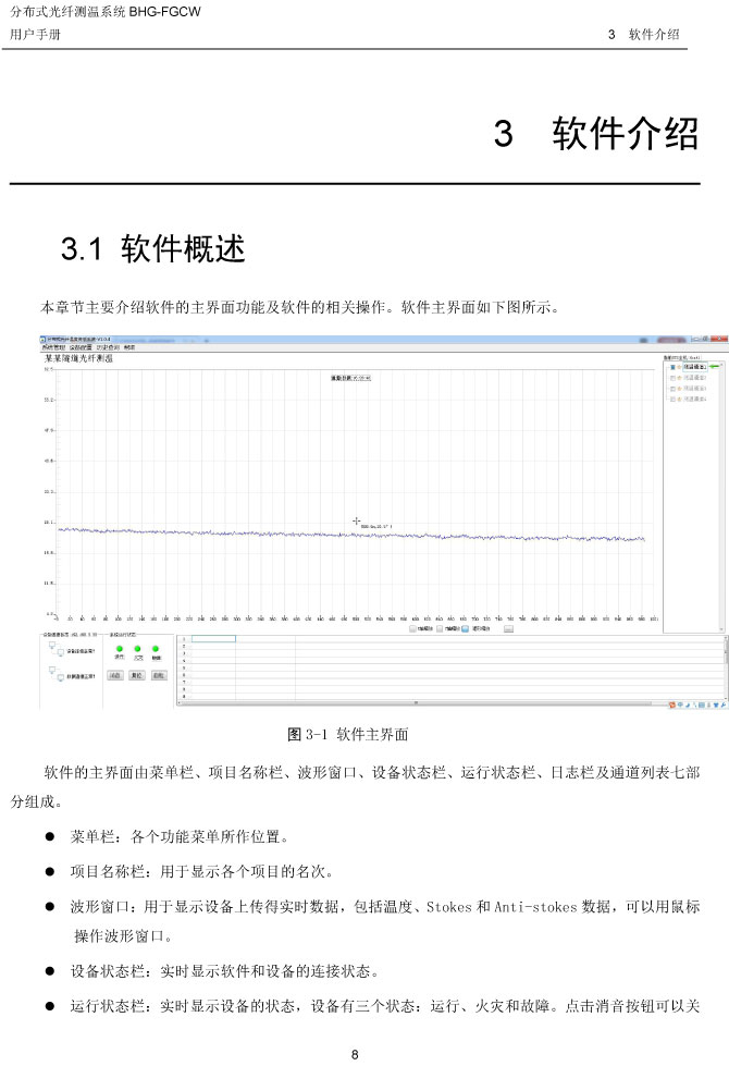 BHG-FGCW分布式光纖線型感溫探測器說明書